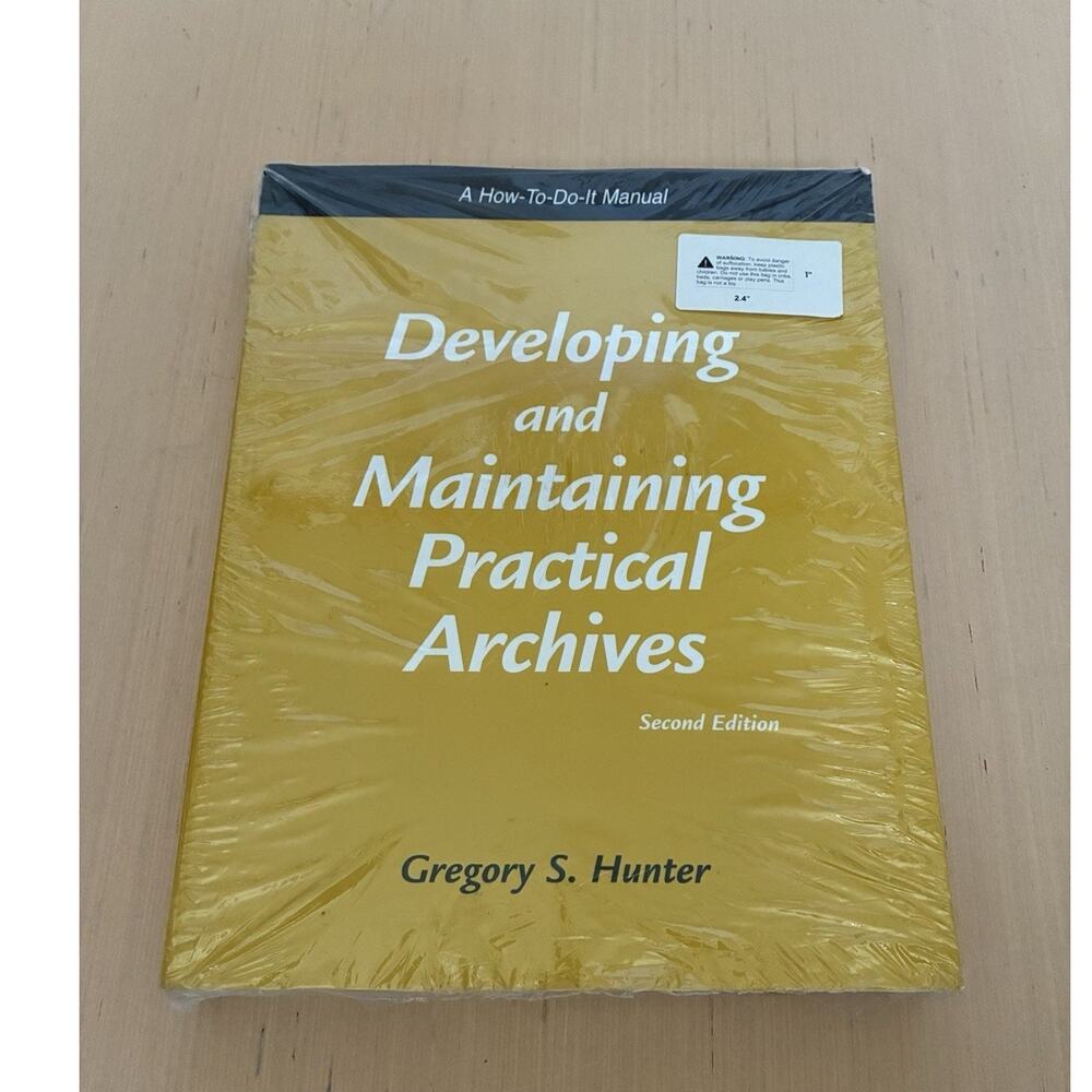 Developing and Maintaining Practical Archives 2nd edition Paperback Book 2003